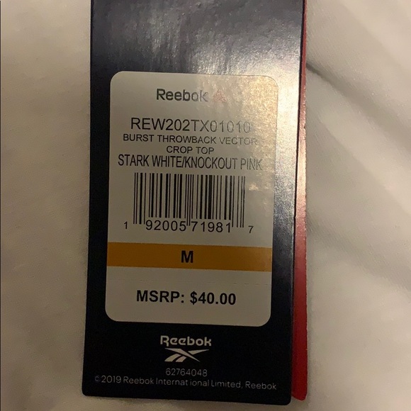 Reebok active tank (NWT) - Picture 3 of 4